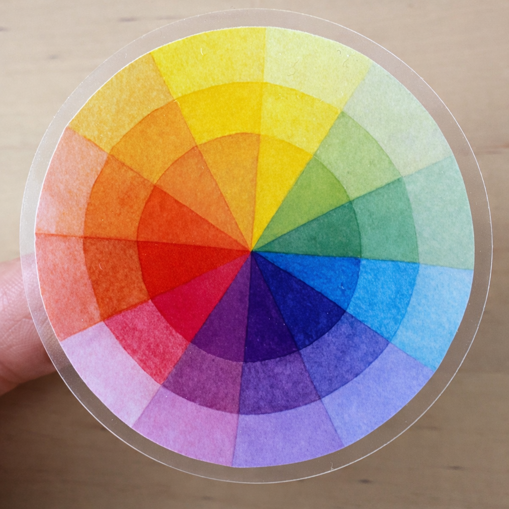Color Wheel Sticker