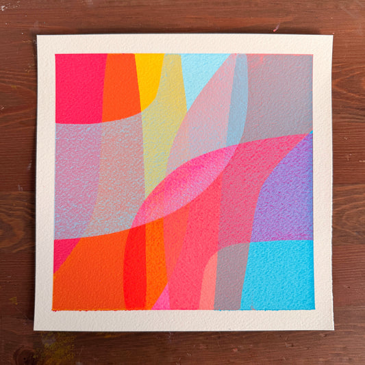 Un rayo de luz II - 8x8”