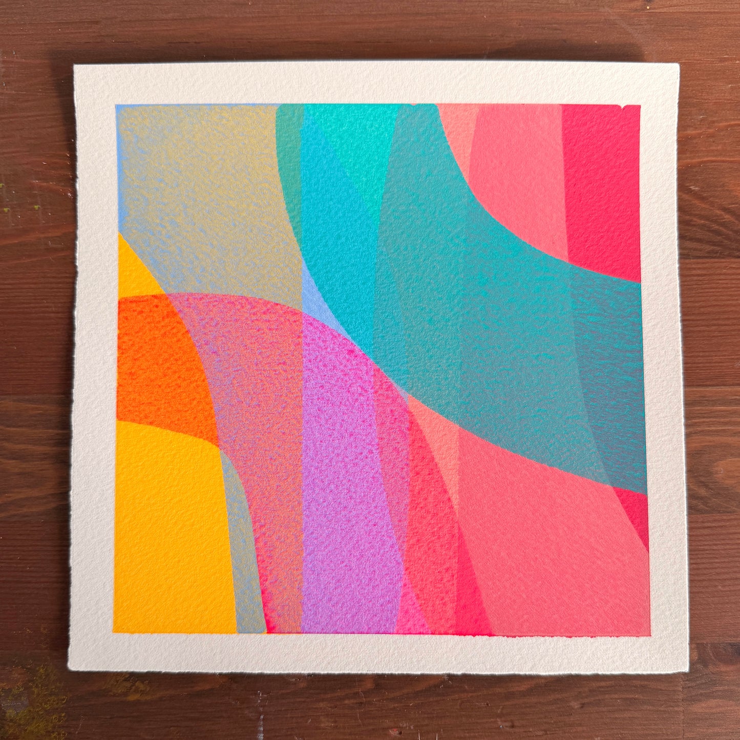 Un rayo de luz - 8x8”