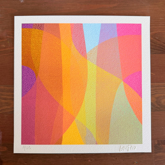 ALEGRÍA - LIMITED PRINT - 8x8”
