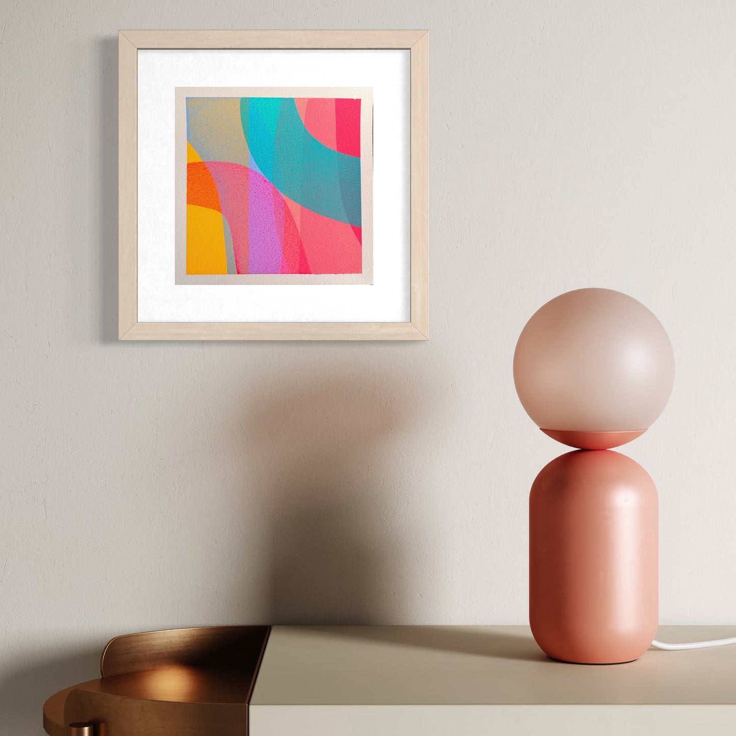 Un rayo de luz - 8x8”