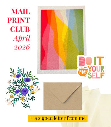 Art Print Club - April Edition