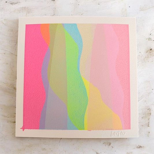 Cotton candy - 8x8”