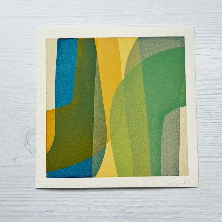 A Sunday Smile - 8x8"