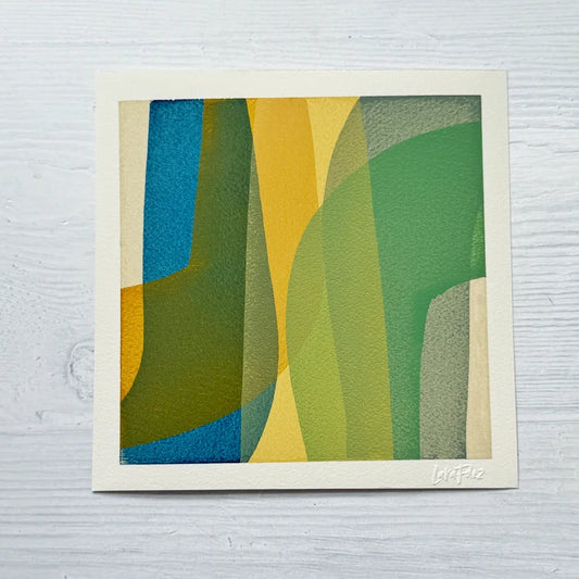 A Sunday Smile - 8x8"