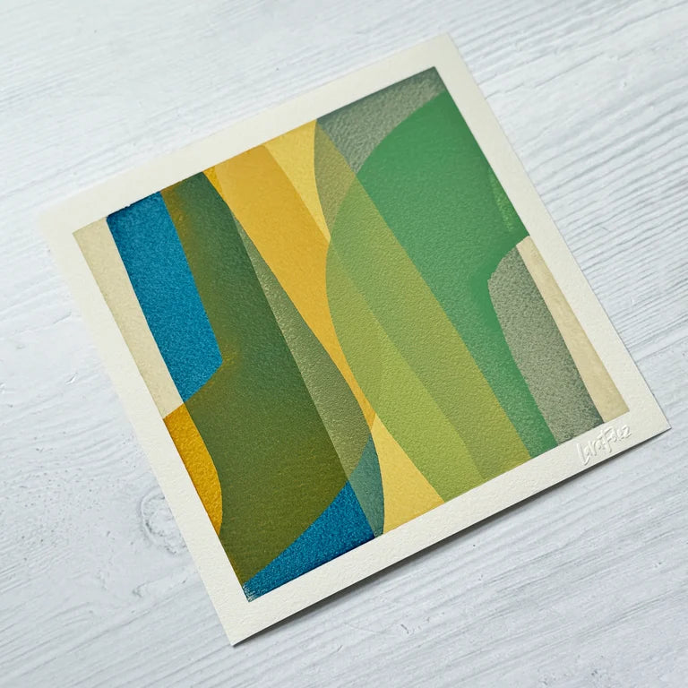 A Sunday Smile - 8x8"