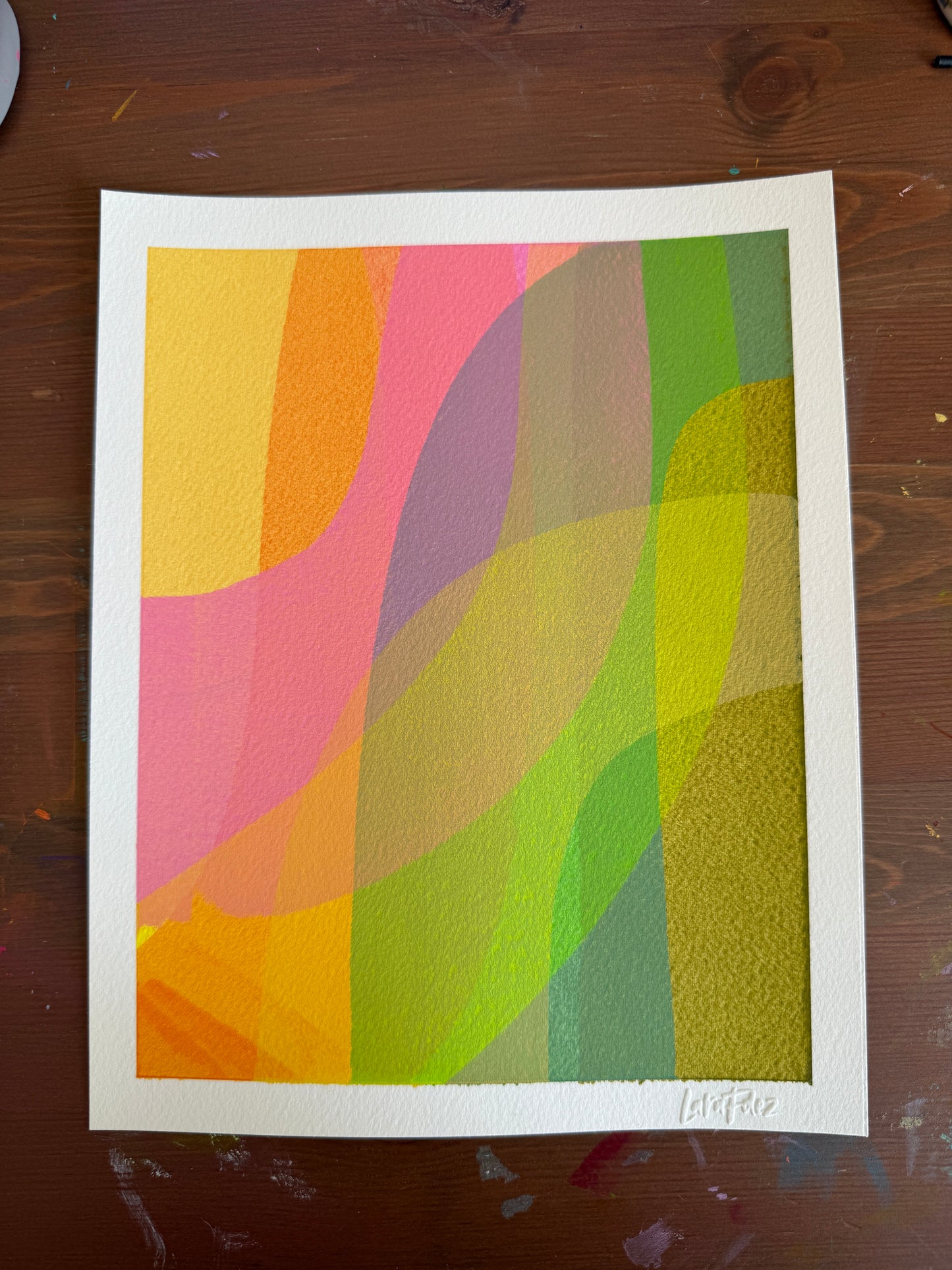 Resplandor en la hierba II - 8x10"
