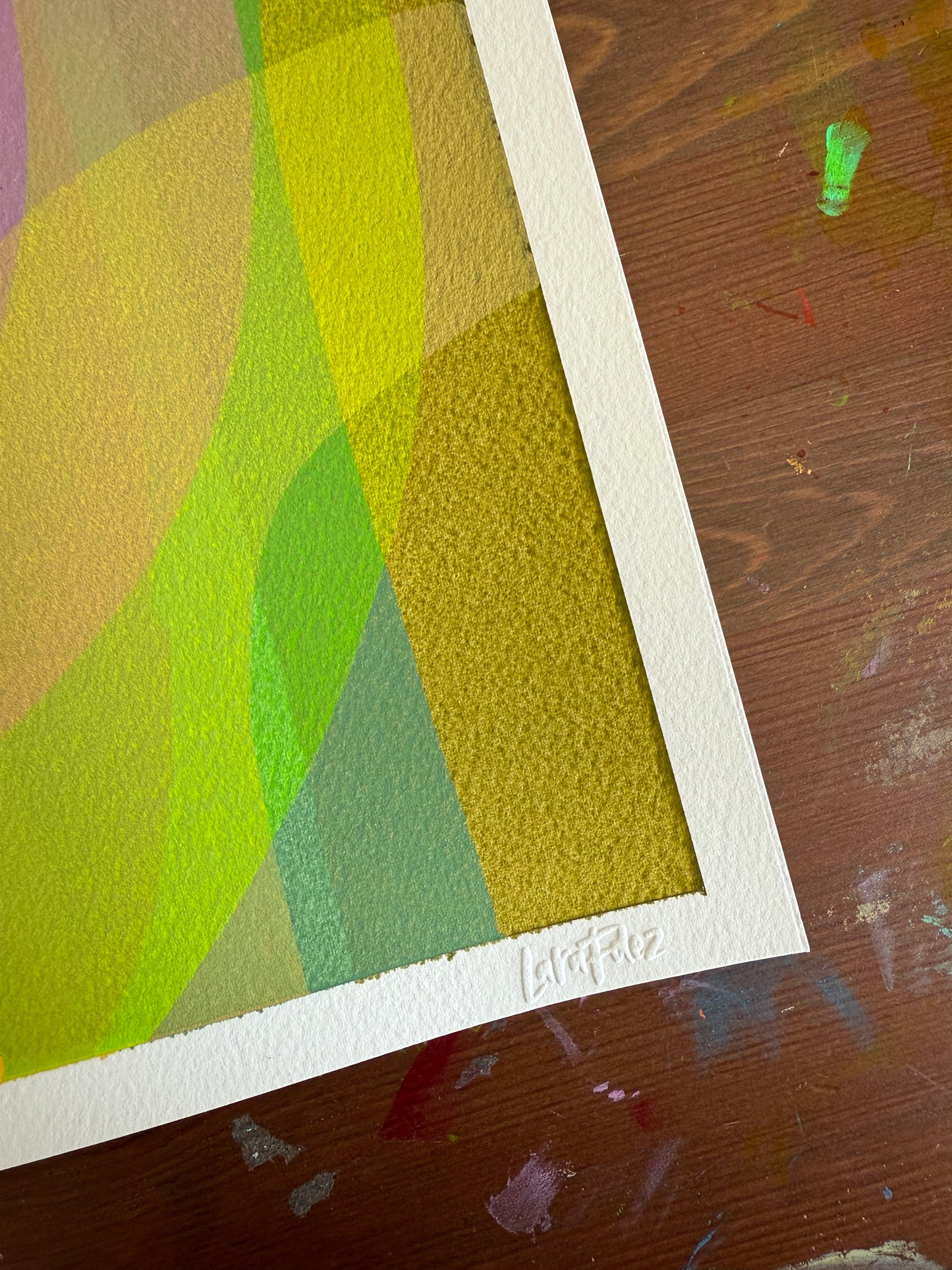 Resplandor en la hierba II - 8x10"